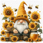 Sunflower Gnome Jigsaw Puzzle 1000 Pieces